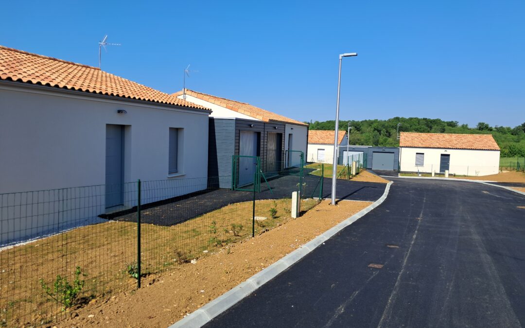 Livraison de 13 pavillons à Taponnat-Fleurignac