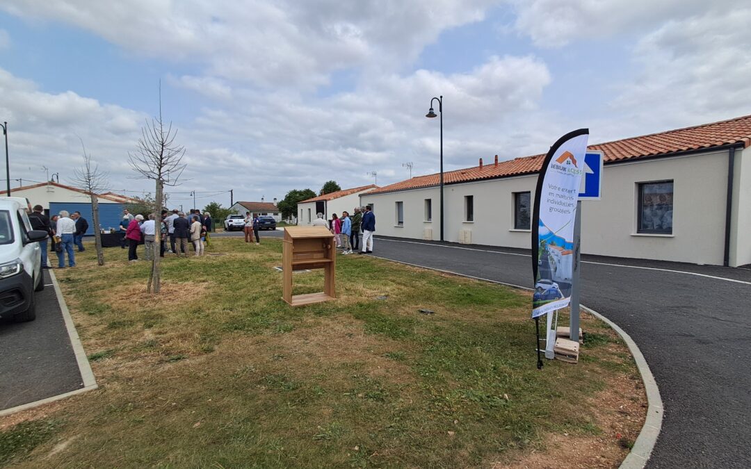 Inauguration du Clos « Le Jardin Bel Olivier » à Ruffec (16)