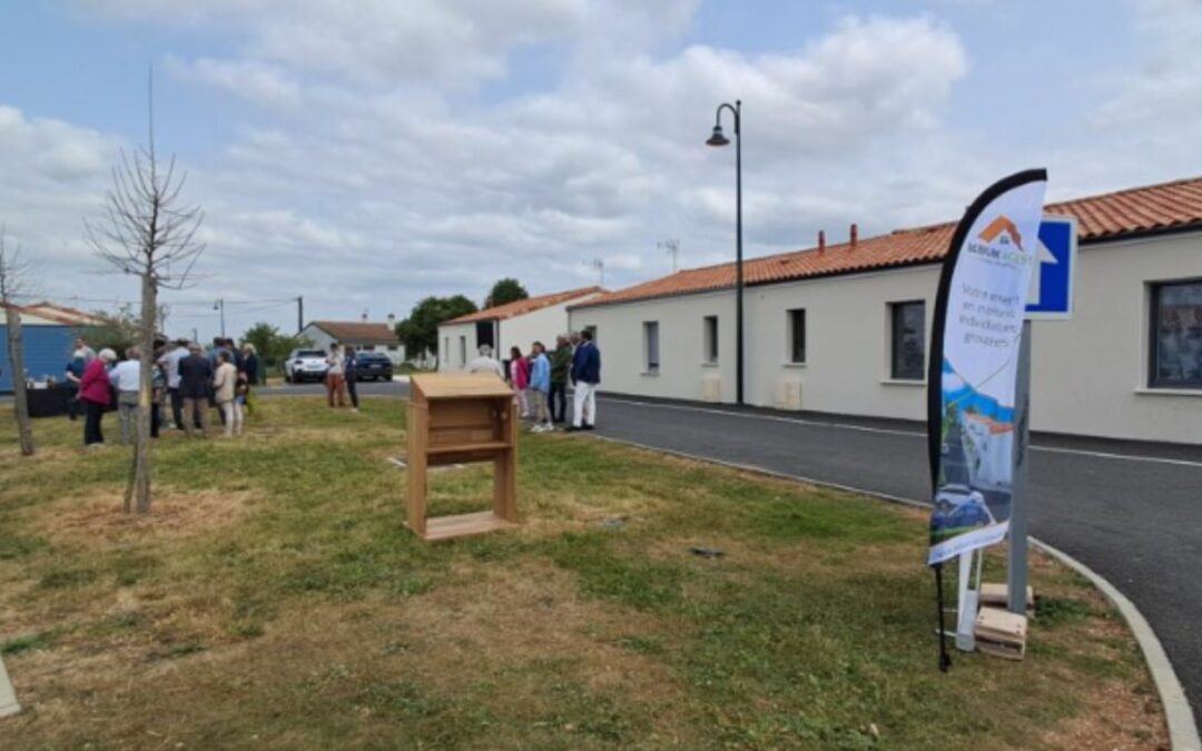 Inauguration du Clos « Le Jardin Bel Olivier » à Ruffec (16)