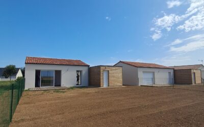 Le Terrage à Pouant : des maisons modernes